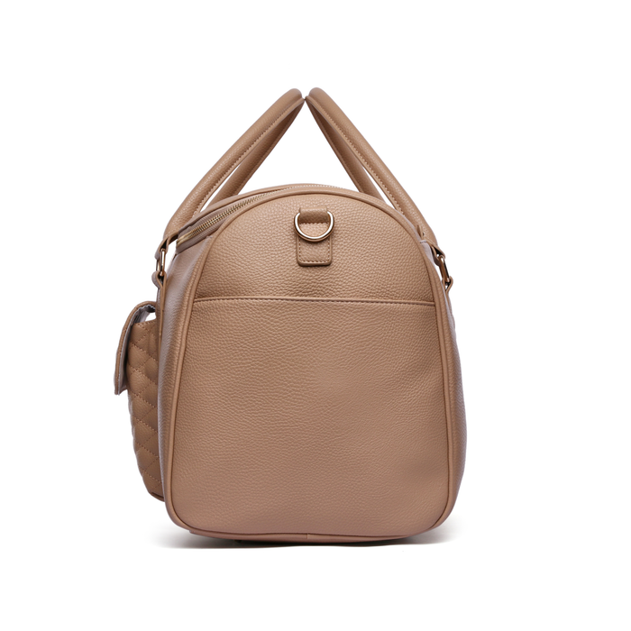 Luli Bebé Monaco Travel Bag | Latte Brown