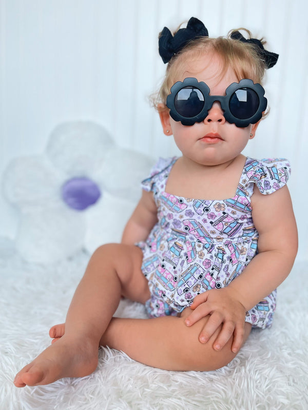 Dream Big Little Co Off To Paradise Dream Bubble Romper