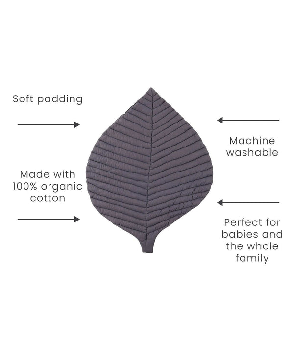 Toddlekind Leaf Organic Cotton Playmats | Anchor