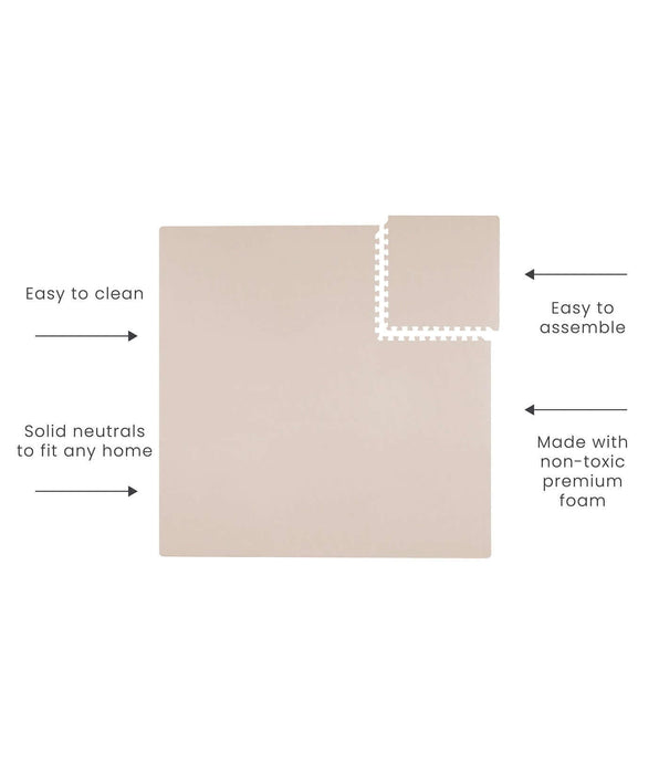 Toddlekind Classic Foam Playmats | Blush