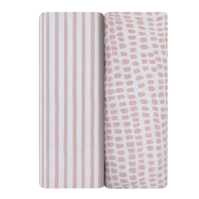 Ely's & Co. Waterproof Bassinet Sheet Set