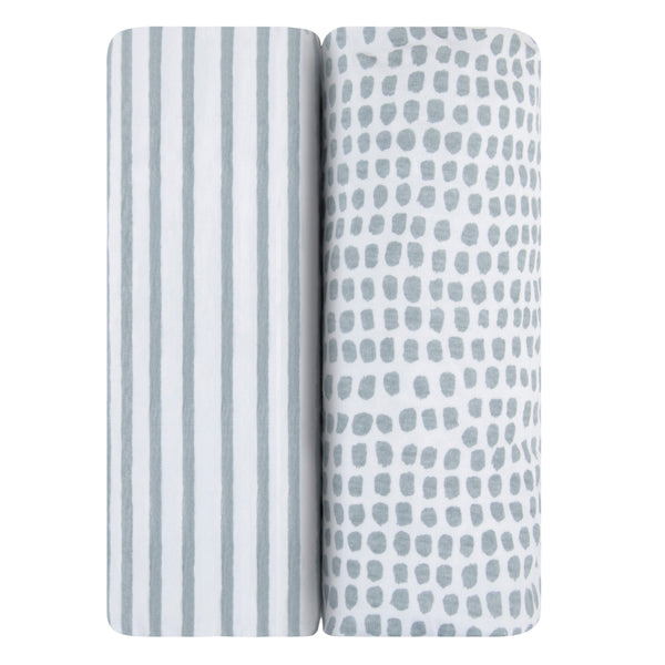 Ely's & Co. Waterproof Changing Pad Cover | Cradle Sheet Set