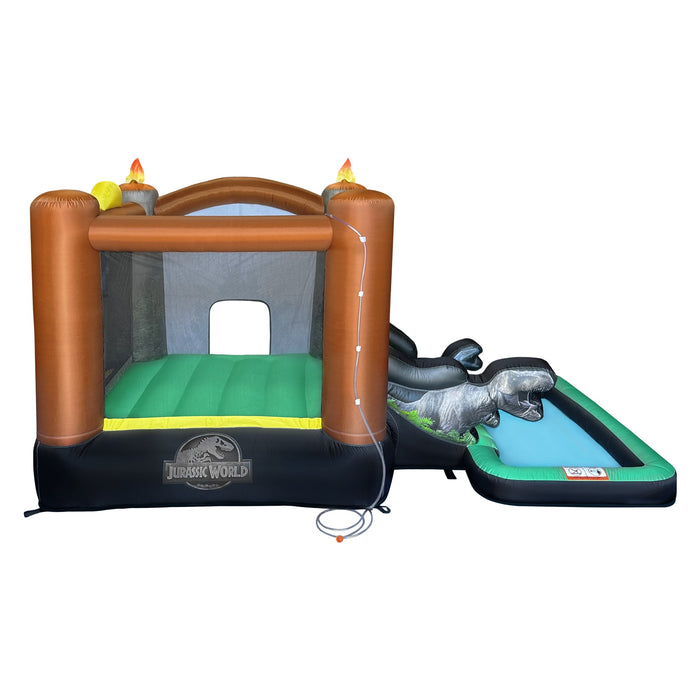 Funormous Jurassic World Bounce House Water Slide with Pool