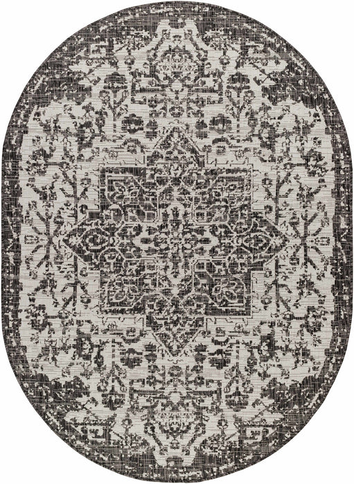 Hauteloom Charcoal Kilmacolm Area Rug