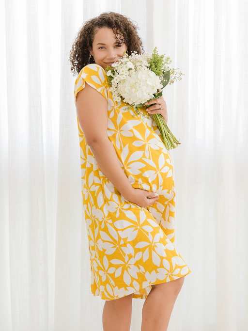 Kindred Bravely Universal Labor & Delivery Gown | Honey Leaf