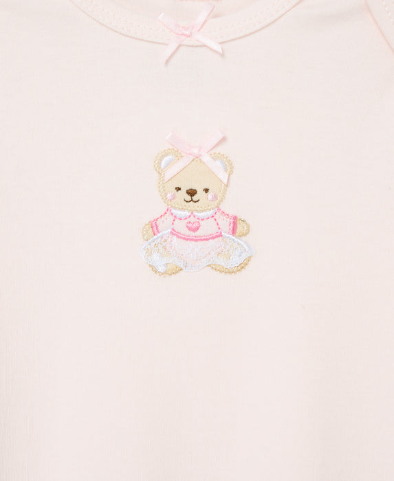 Little Me Sweet Bear Gown with Hat
