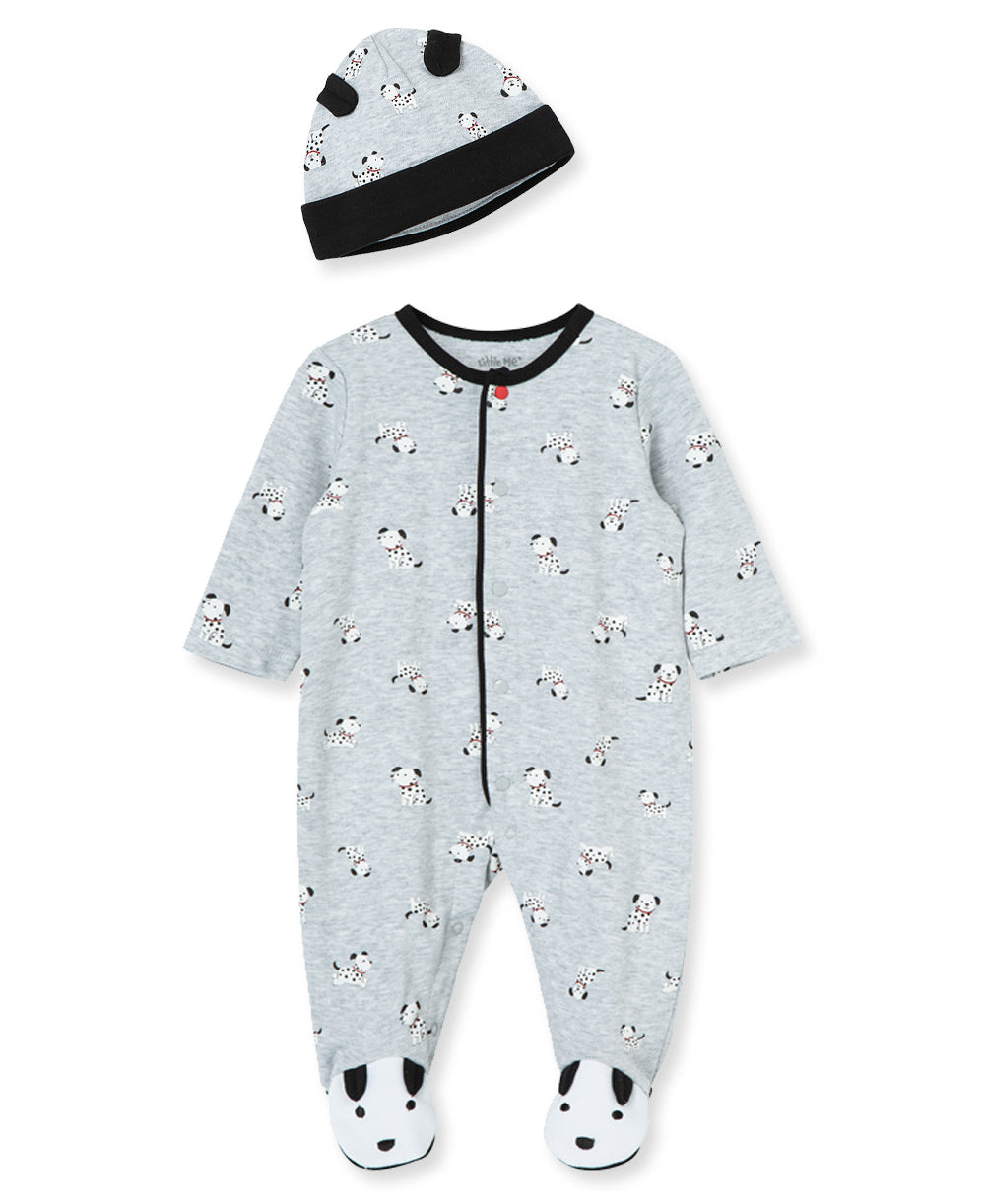 Carter's Black Polar Bear Print Winter Fleece Footed Pajama Sleeper -  Little Dreamers Pajamas