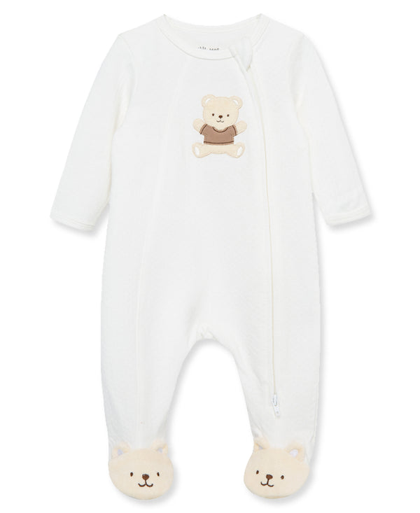 Little Me Gentle Bear Footie