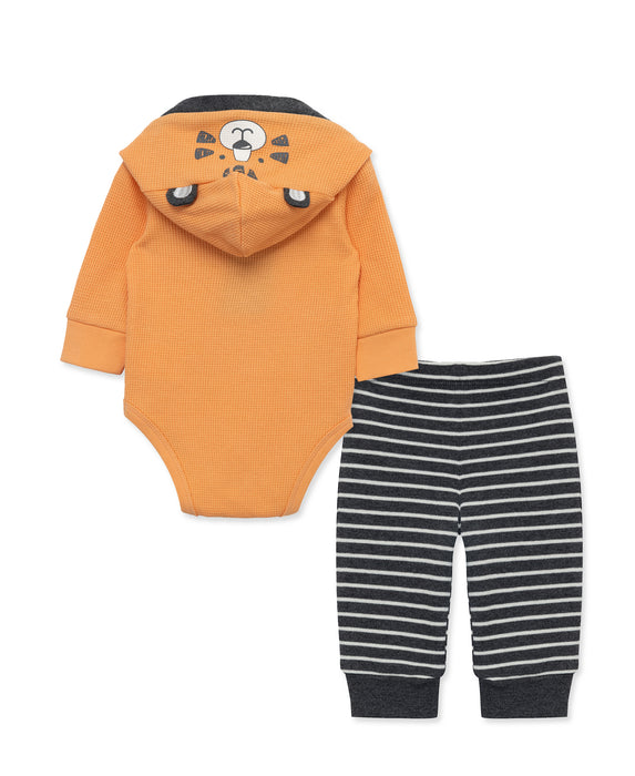 Little Me Tiger Bodysuit Pant Set