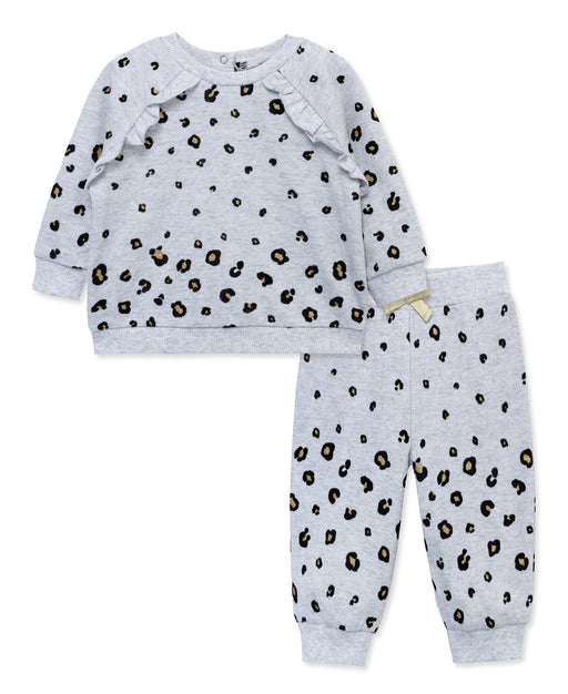 Little Me Leopard Active Set