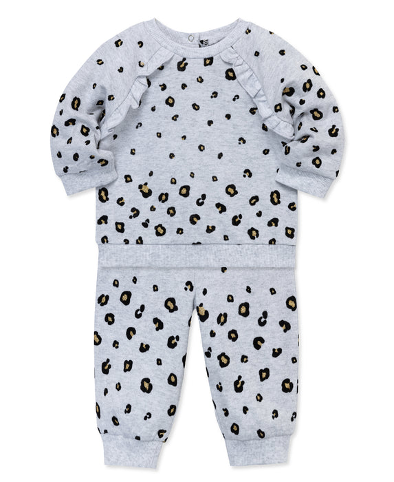 Little Me Leopard Active Set