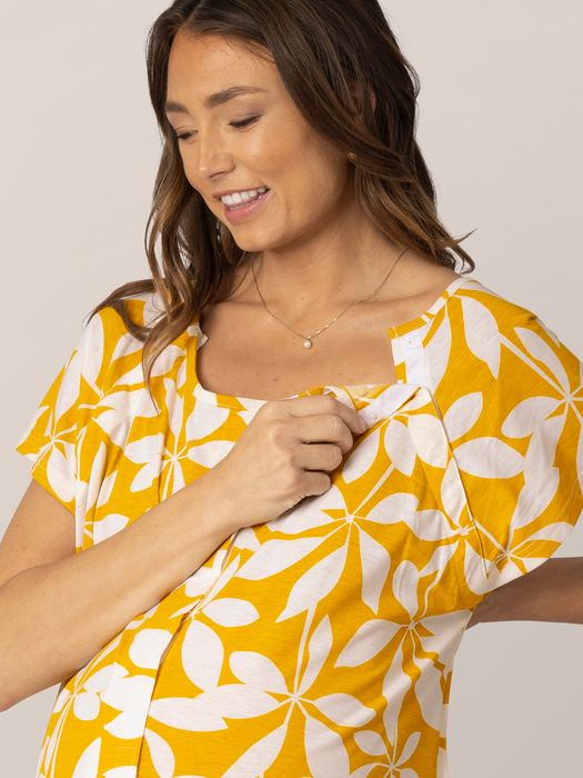 Kindred Bravely Universal Labor & Delivery Gown | Honey Leaf
