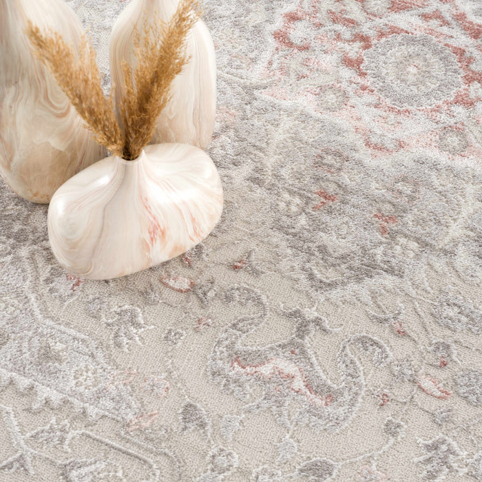 Hauteloom Damla Distressed Pink Hues Rug - Limited Edition