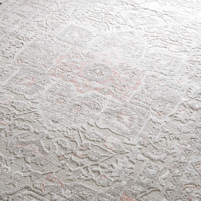 Hauteloom Damla Distressed Pink Hues Rug - Limited Edition