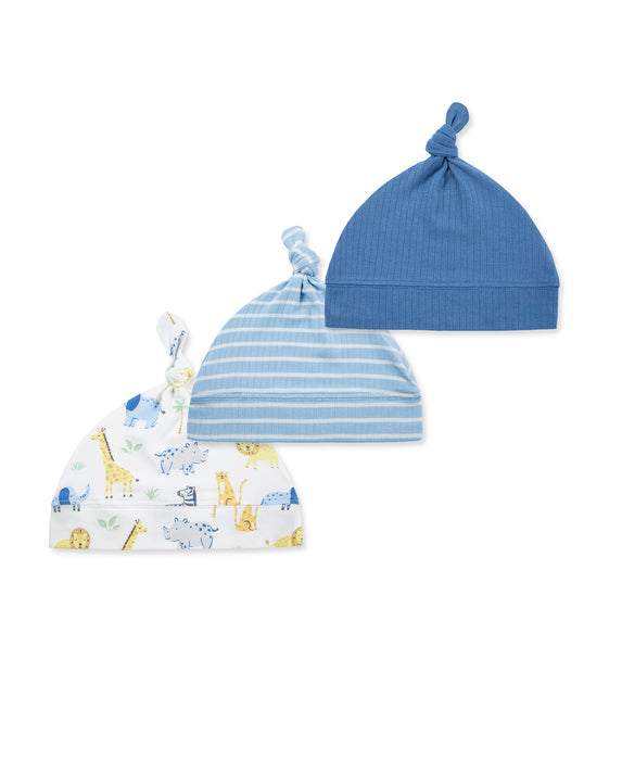 Little Me Jungle Fun 3 Pack Hat Set