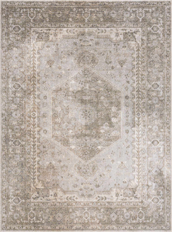 Hauteloom Gael Cream Washable Area Rug