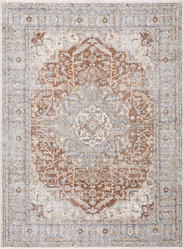 Hauteloom Emke Cream Washable Area Rug