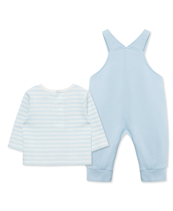 Little Me Cuddles Overall Set