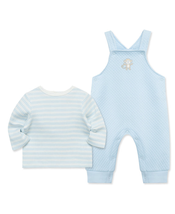 Little Me Cuddles Overall Set