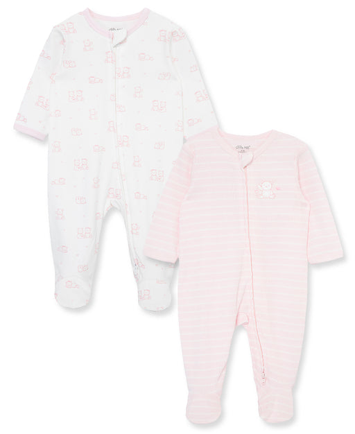 Little Me Girls Charms Footies 2 Pack