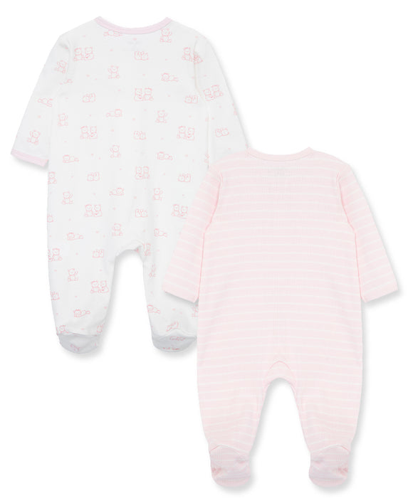 Little Me Girls' Charms Footies 2 Pack