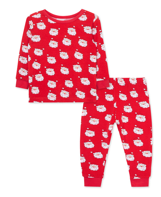 Little Me Santa Bamboo 2 Piece Pajama