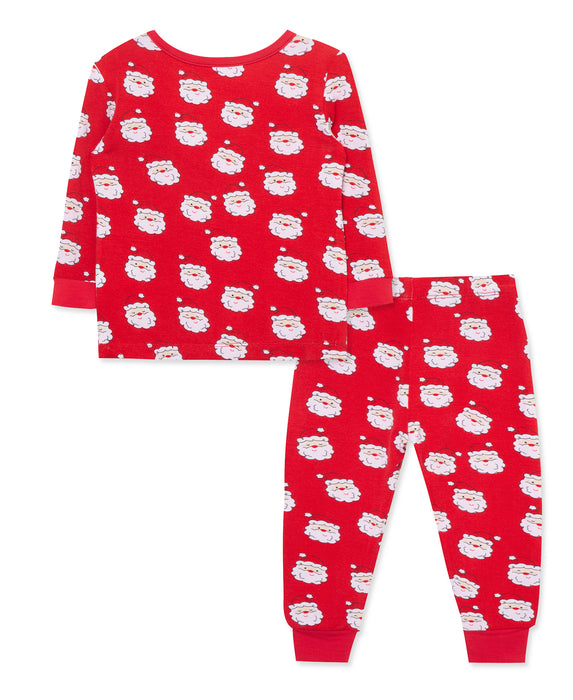 Little Me Santa Bamboo 2 Piece Pajama