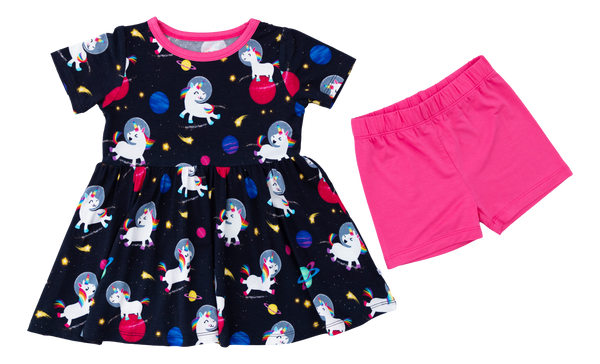 Birdie Bean luna toddler peplum set