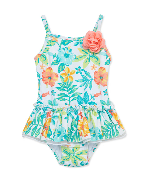 Little Me Multi Tropical Swimsuit