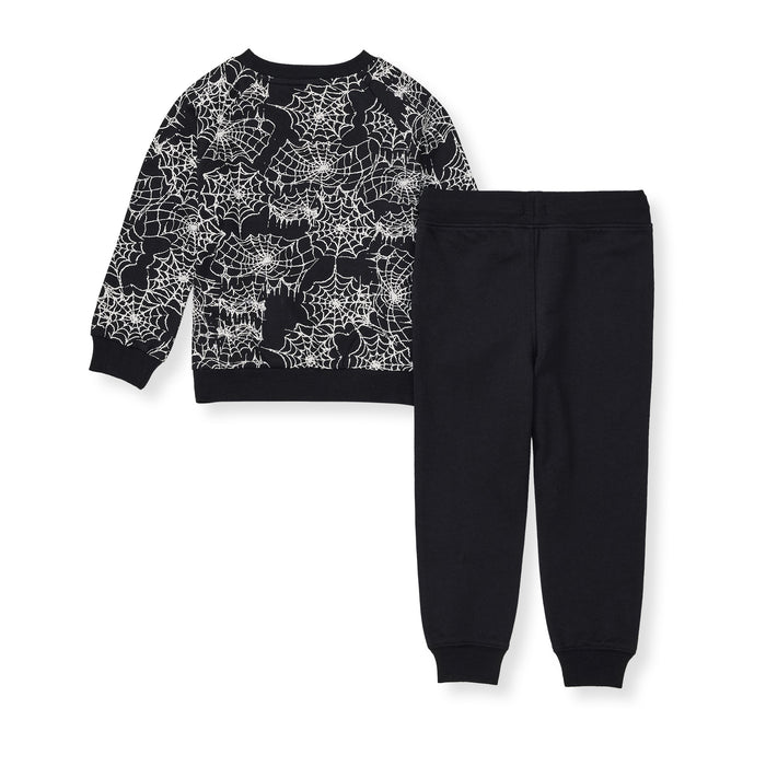 Burt's Bees Spiderweb Fleece Jogger Set