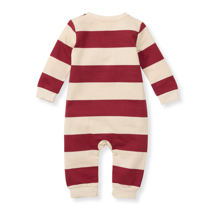 Burt's Bees Henley Stripe Coverall