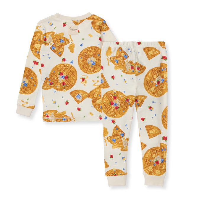 Burt's Bees Waffle Sunday 2 Piece Pajama Set