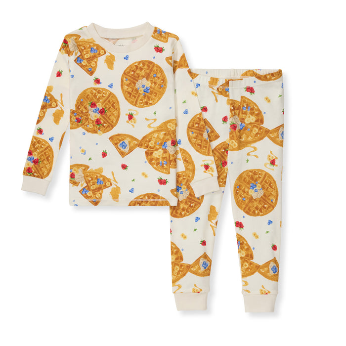 Burt's Bees Waffle Sunday 2 Piece Pajama Set