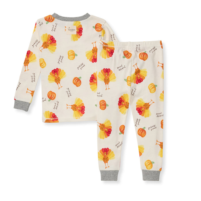 Burt's Bees Turkey Gobble 2 Piece Pajamas