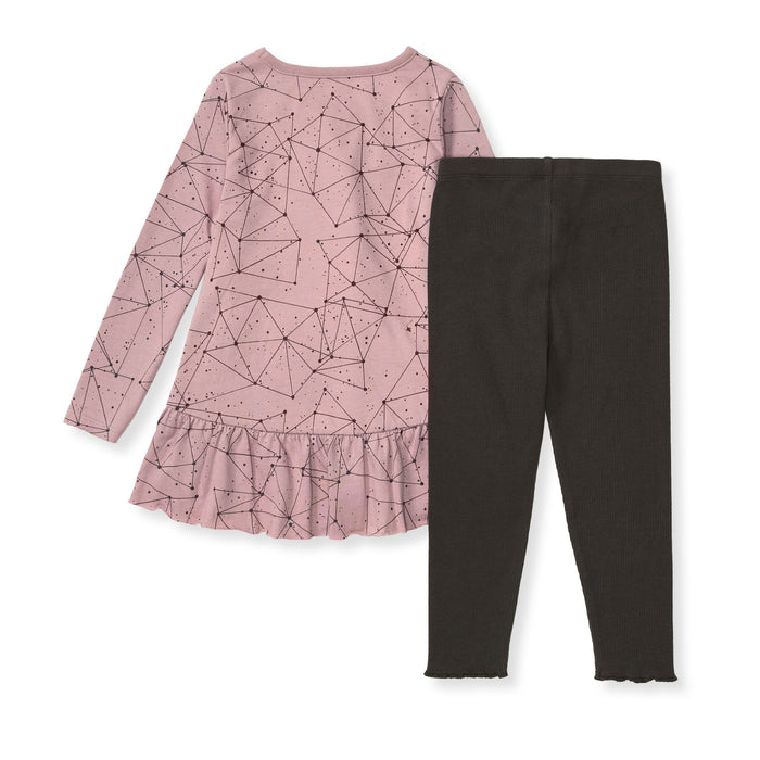 Burt's Bees 2 Piece Knit Tunic and Legging Set