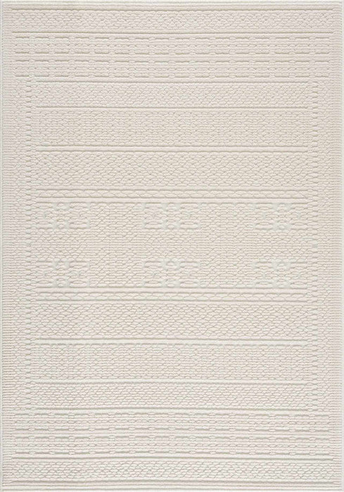 Hauteloom Bahar Cream Washable Area Rug