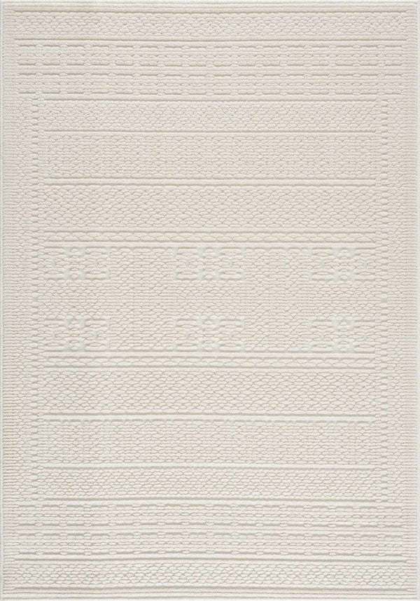 Hauteloom Bahar Cream Washable Area Rug