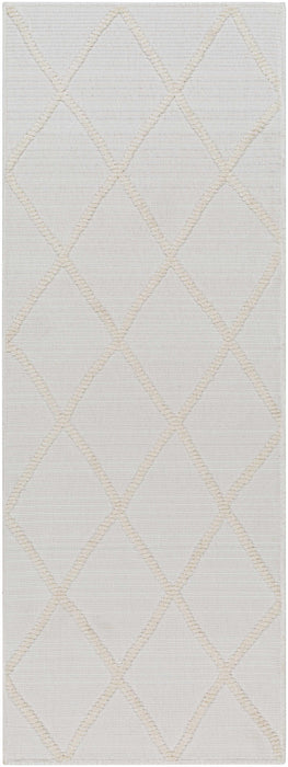 Hauteloom Amani White Washable Area Rug