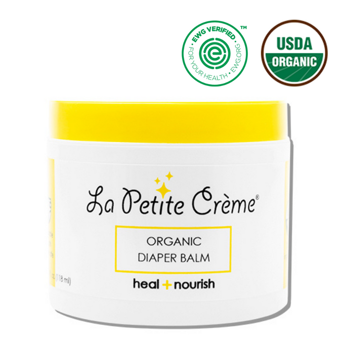 La Petite Creme Organic French Diaper Rash Cream - 4 oz