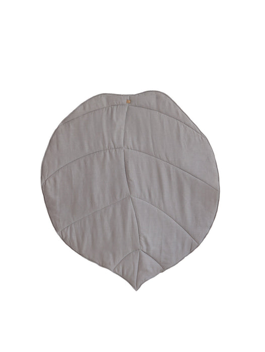 Moi Mili Linen “Grey” Leaf Mat