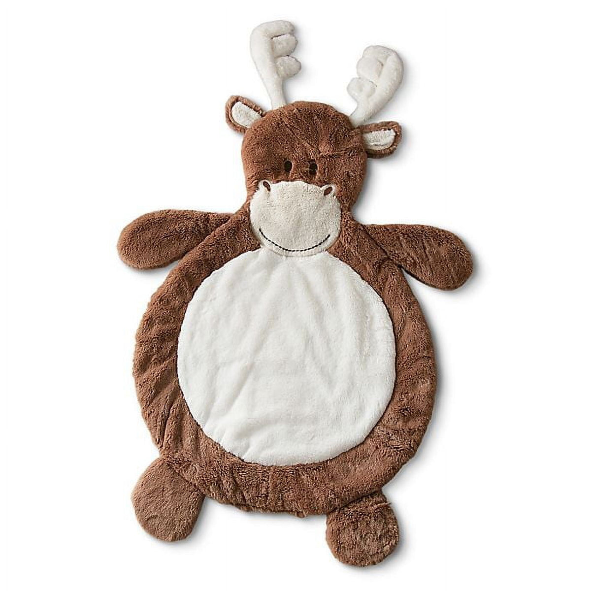 Levtex Baby Trail Mix Moose Playmat Brown and Cream buybuy BABY