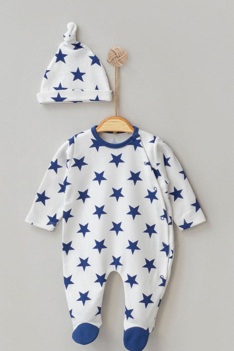THA Dressing Lincoln Blue Star Newborn Coming Home Set (10 pcs)
