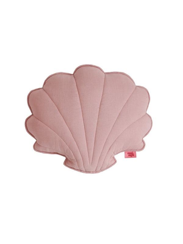 Moi Mili Linen “Powder Pink” Shell Pillow