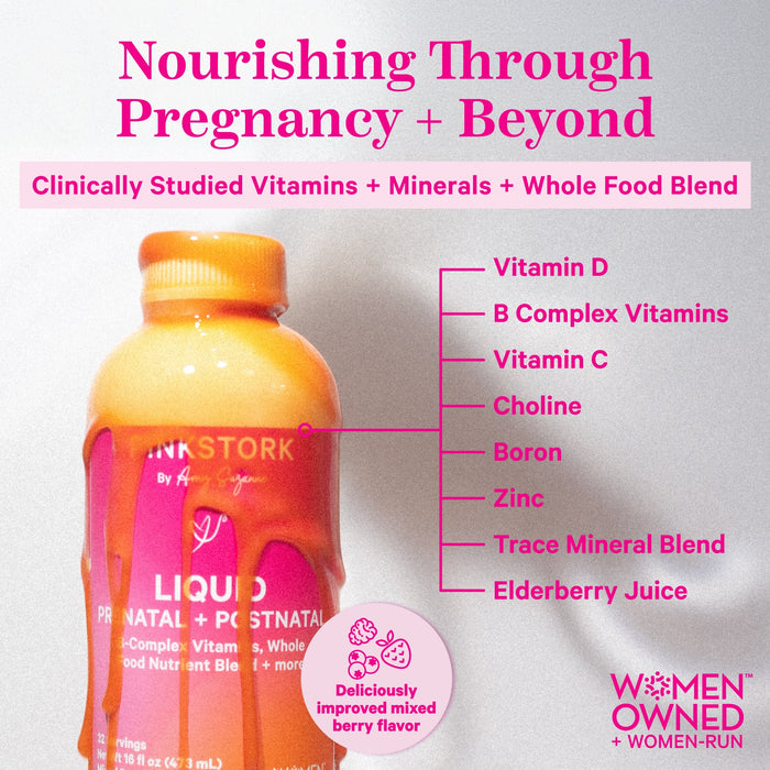 Pink Stork Liquid Prenatal + Postnatal