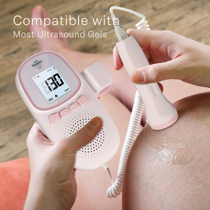 Little Martin's Portable Fetal Doppler - Hear Your Baby's Heartbeat Anytime - Rechargeable Batteries by USB - Coming Soon