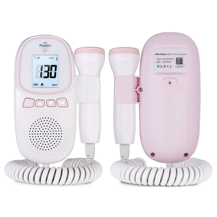 Little Martin's Portable Fetal Doppler - Hear Your Baby's Heartbeat Anytime - Rechargeable Batteries by USB - Coming Soon