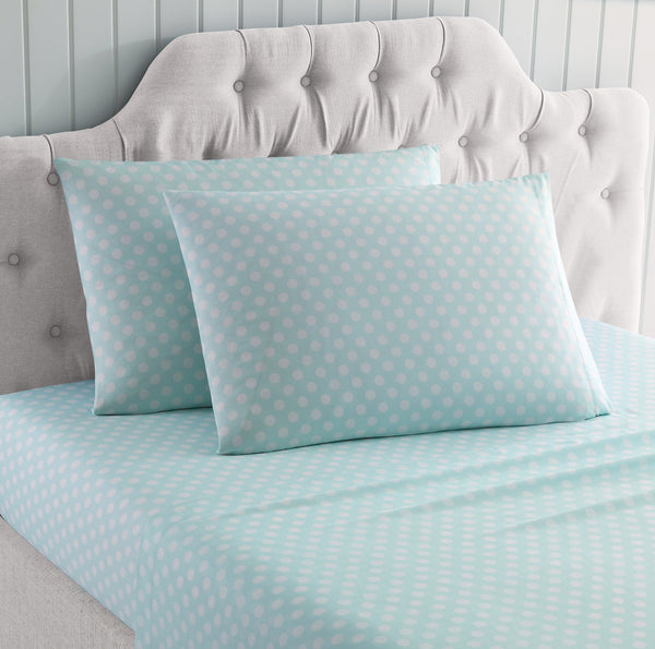 Kute Kids Minnie Aqua Toddler Sheet Set