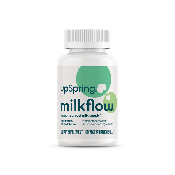 Upspring  Milkflow Capsules, Fenugreek, 100 CT