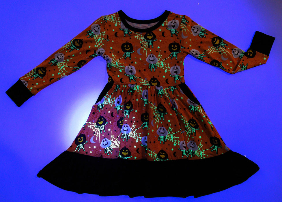 Birdie Bean Michael glow-in-the-dark birdie dress