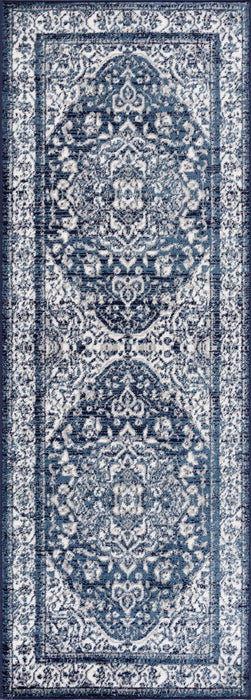 Hauteloom Billy Blue Medallion Rug